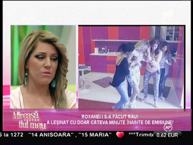 Roxana a leșinat: ”Nu prea am mai mâncat de 4 zile!”