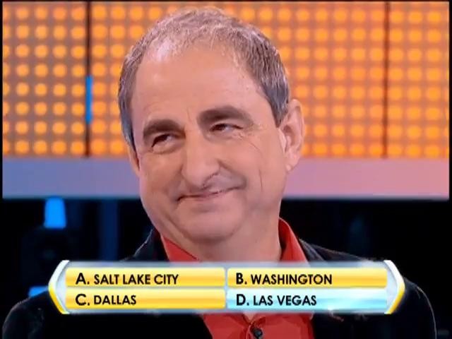 Rândul 4: Ce oraş american este cunoscut şi sub numele de Sin City?