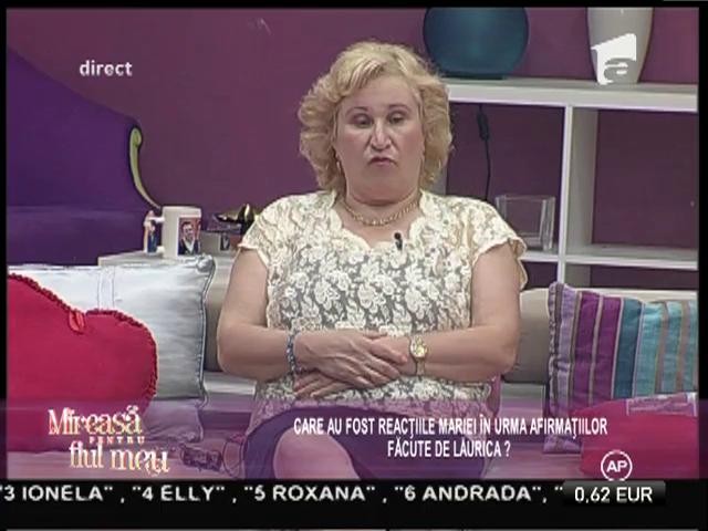 Lăurica, femeia perfectă pentru a-i fi soţie lui Nicolae! Ce părere are concurenta despre el