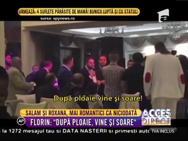 Salam şi Roxana, mai romantici că niciodată! Florin: "După ploaie, vine și soarele"