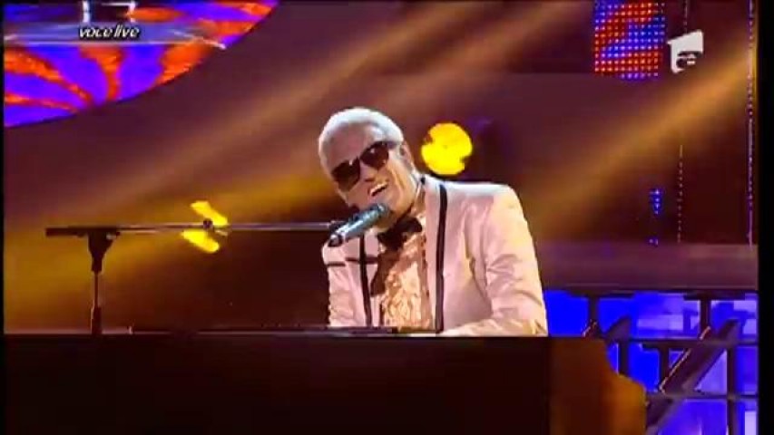 Cezar Ouatu se transformă în Ray Charles - "What's I say"