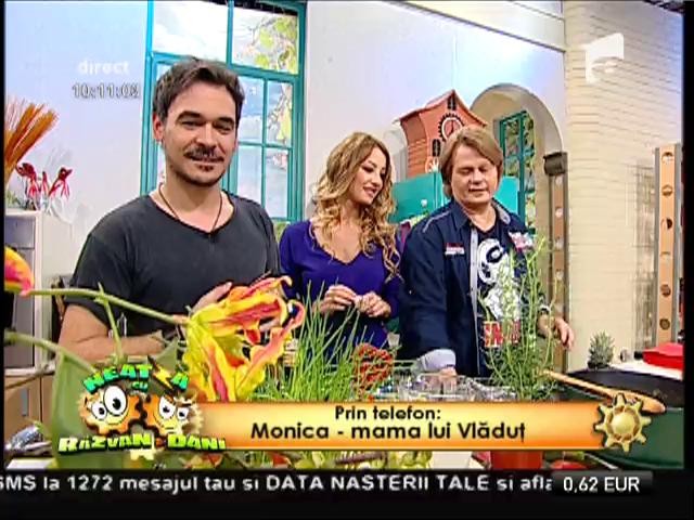 Monica, mama lui Vlăduţ: "&icirc;mi plac foarte mult sufleurile pe care le face fiul meu!"