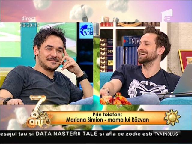 Răzvan Simion, mesaj emoţionant pentru mama lui, Mariana: "Mami, te iubesc mult! Mi-e dor de voi!"