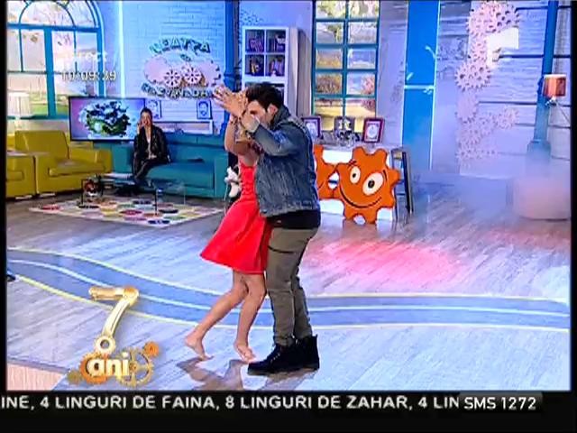 Actorul Jencarlos Canela și ”vecina” Flavia au dansat salsa!