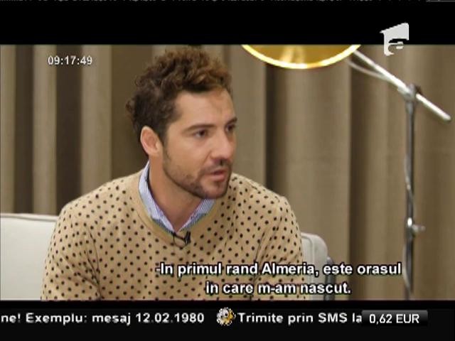 Interviu senzaţional cu David Bisbal!
