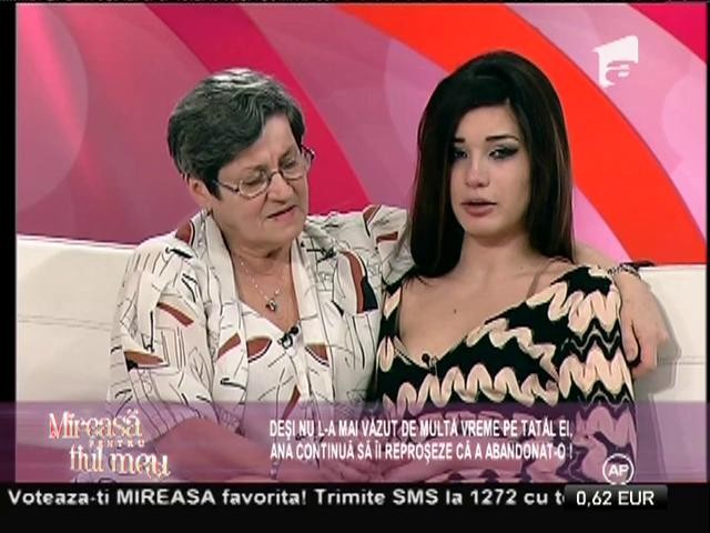 Ana: ”Nu simt nimic pentru tata, sunt dezamăgită de el!”