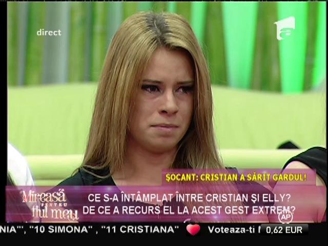 Ultima discuție a lui Cristian înainte să fugă din competiție