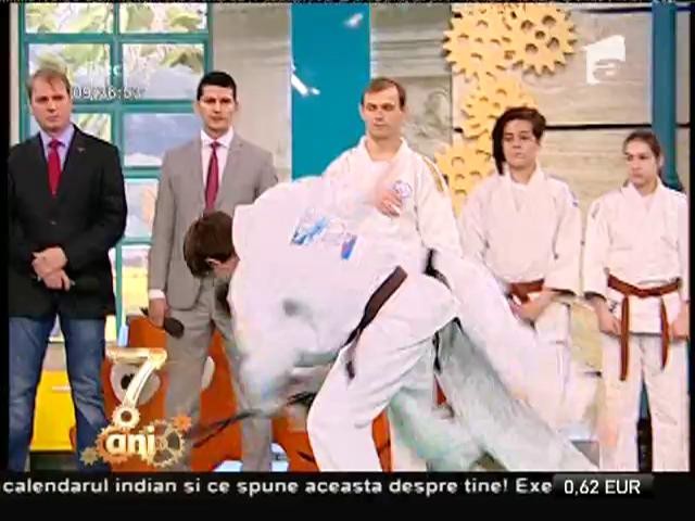 Demonstrație de Ju Jitsu la &rdquo;Neatza&rdquo;