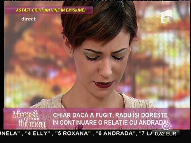 Iată primele declaraţii ale lui Radu, după fuga lui!