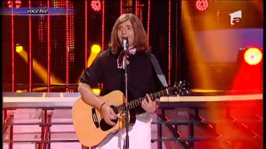 Daniel Iordăchioae se transformă în Chris Norman - "Living Next Door To Alice"