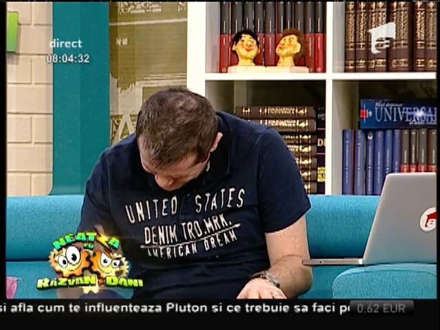 Răzvan a luat răceala de la Flavia