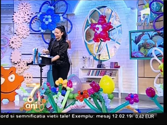 Claudia Stroe s-a &icirc;ntors la Neatza cu un moment de magie