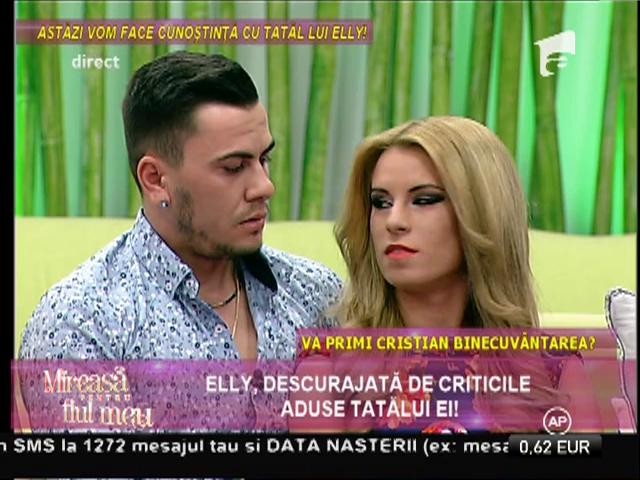 Elly, descurajată de criticile aduse tatălui ei!