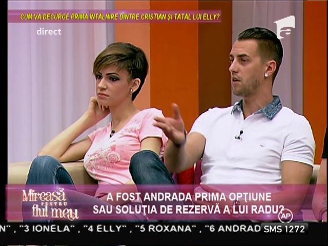 Radu: ”Dacă mi-ar fi plăcut de Ana, încercam să formez un cuplu cu ea”