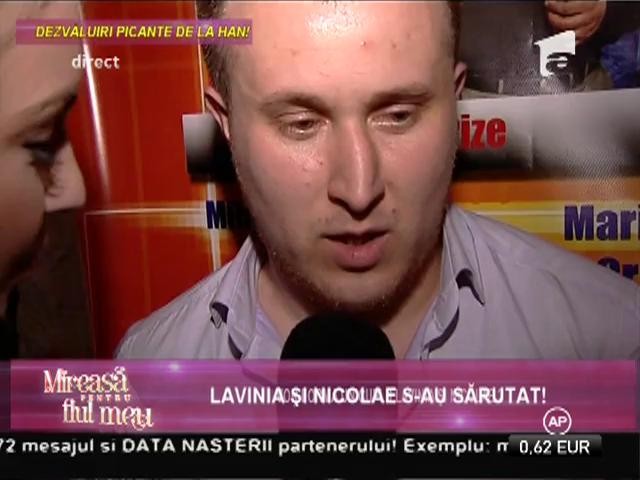 Lavinia și Nicolae, sărutări și îmbrățișări incendiare la han!