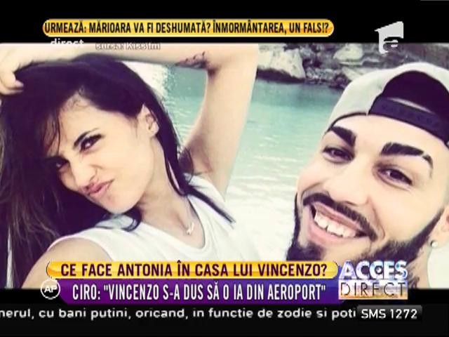 Antonia s-a întors la soţul ei! Adevărul despre relaţia dintre frumoasa artistă şi Vincenzo Castellano