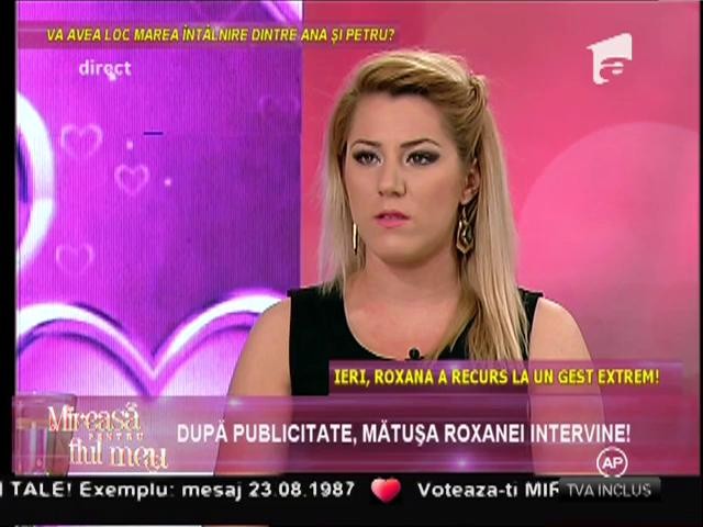 Primele declaraţii ale Roxanei după ce a sărit gardul! Ce mărturisiri a făcut concurenta