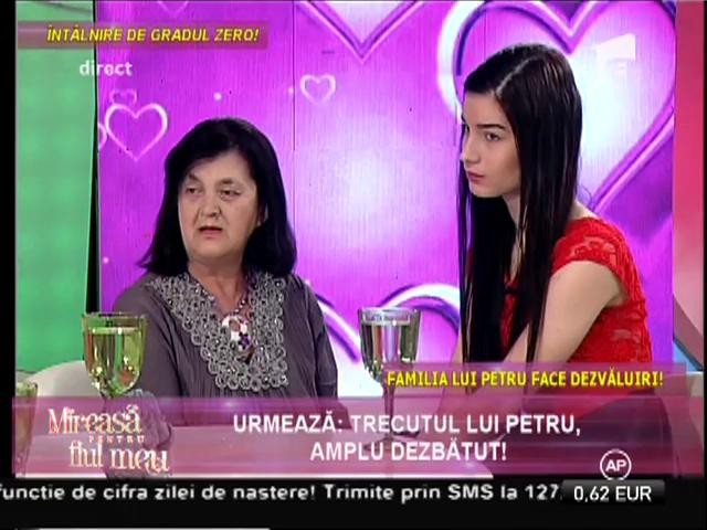 Prima &icirc;nt&acirc;lnire &icirc;ntre Ana și familia lui Petru
