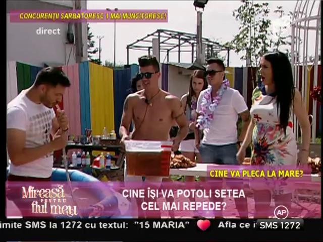 &Icirc;ntrecere de băut bere fără alcool!