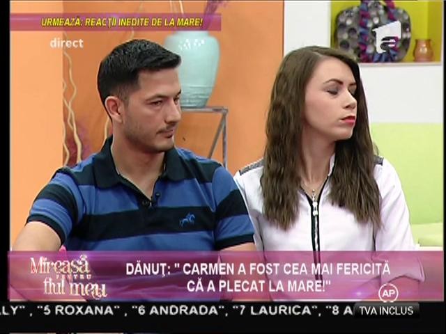 Critici și vorbe dure din partea lui Dănuț la adresa iubitei lui!