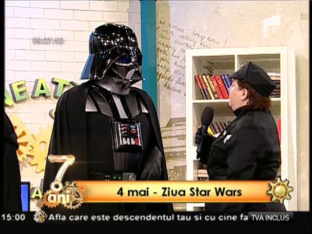 Ziua Star Wars sărbătorită și la &rdquo;Neatza&rdquo;