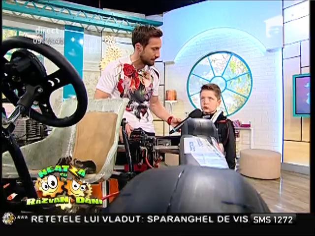 La 6 ani, campion &icirc;n competiții de curse cu mașini!