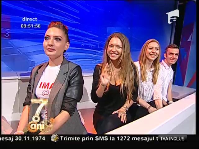 Studenții de la IMA, prezenți &icirc;n platoul de la Neatza