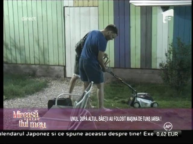 Băieții, probleme &icirc;n treburile gospodărești