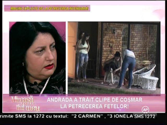 Băutura i-a luat mințile Andradei. Concurenta a avut nevoie de &icirc;ngrijiri medicale!