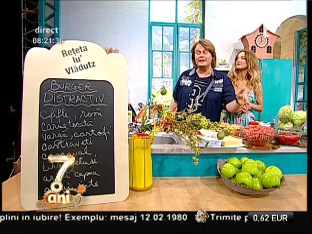 Rețeta lui Vlădutz: "Burger distractiv"