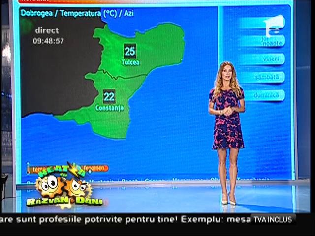 Soarele &icirc;şi ia vacanţă! Avem nevoie de umbrele! Vremea cu Flavia Mihăşan