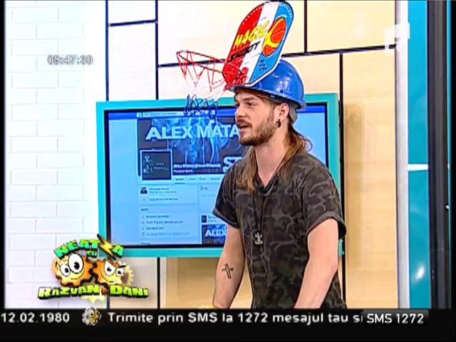 Provocare pentru Alex Maţaev: Să bage c&acirc;t mai multe mingii &icirc;n coş