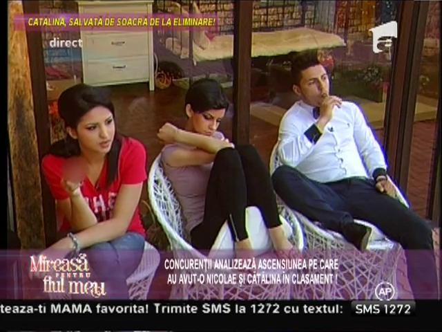 Cătălina, bănuită că a format cuplu cu Nicolae doar pentru a răm&acirc;ne &icirc;n concurs!