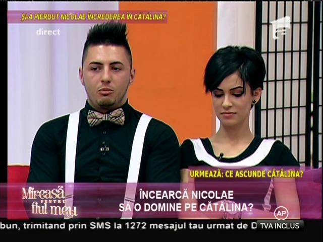 Contre dure &icirc;ntre Cătălina și Nicolae din cauza viciilor acesteia!