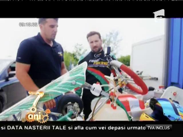 Dani Oţil, experiment unic la karting