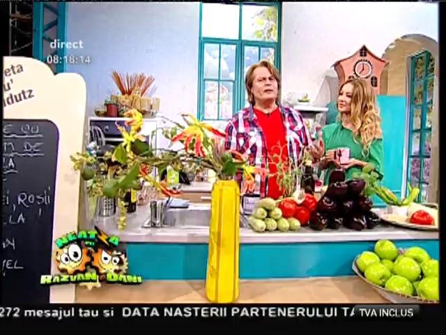 Reţeta lui Vlădutz: Vinete cu parfum de vară