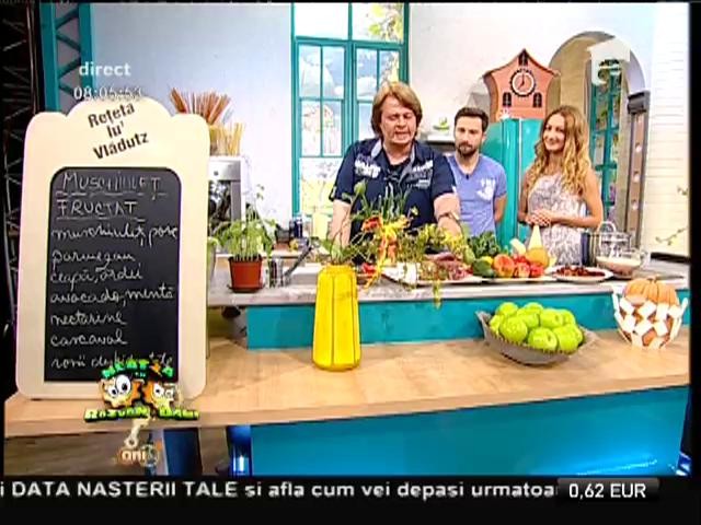 Rețeta lui Vlădutz: "Mușchiuleț fructat"