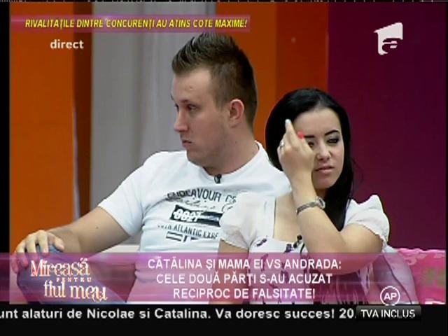 Tensiunea a atins cote maxime! Concurenţii, revoltaţi de atitudinea mamei Cătălinei