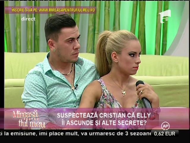 Elly şi tatăl ei, discuţii serioase: Am &icirc;ncredere că vei fi fericită alături de Cristian