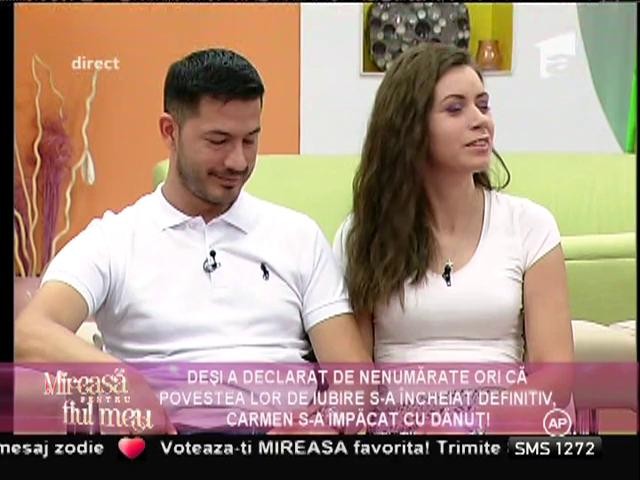 &Icirc;ncercările lui Dănuț de a o recuceri pe Carmen