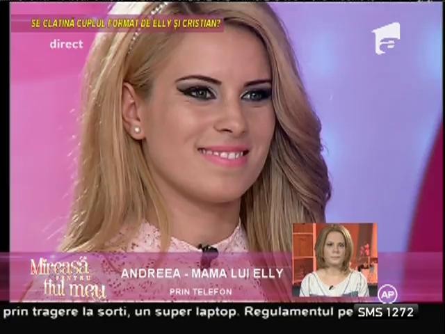 Mama lui Elly se opune categoric relației dintre fiica ei și Cristian