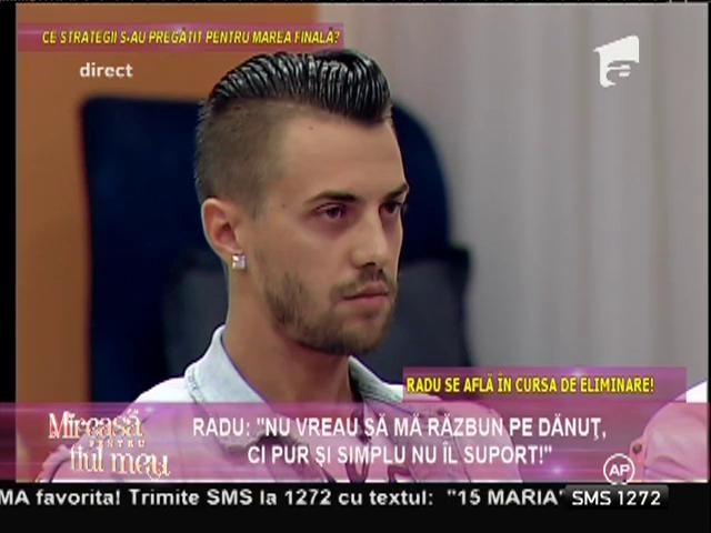 Radu și Dănuț, cuvinte jignitoare, &icirc;n direct!