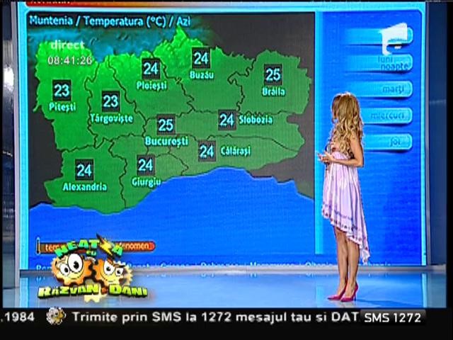 Vremea cu Flavia Mihăşan 22/06/2015