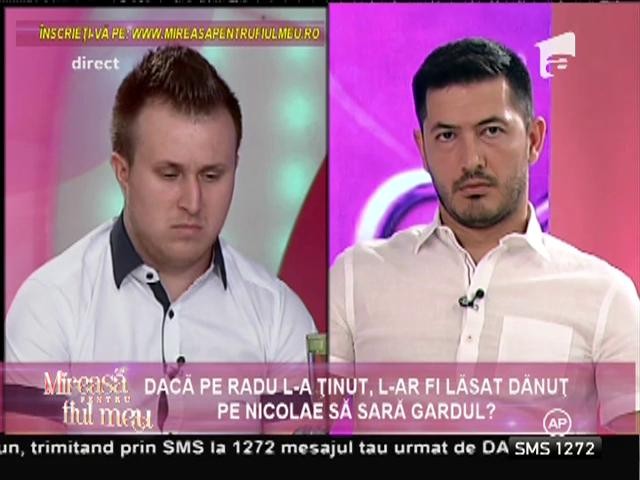 &Icirc;ncercarea lui Carmen de a-l opri de Nicolae să sară gardul l-a enervat la culme de Dănuț!
