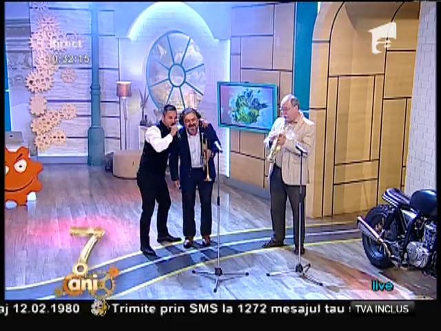 LIVE! Ionuţ Ungureanu, Cristi Cigolea & James Thompson - "When the saints go marching &icirc;n"