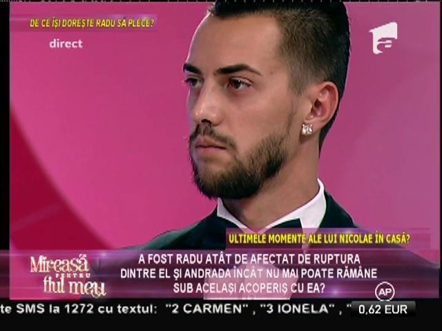 Radu a luat o decizie drastică. Vrea să plece din casa &rdquo;Mireasă pentru fiul meu&rdquo;!