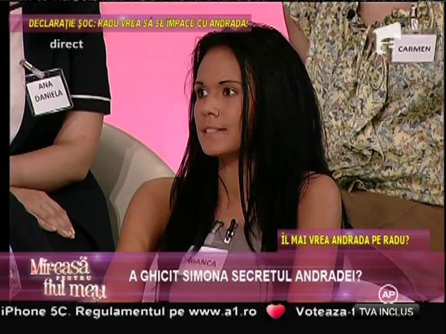 Radu, motiv de ceartă &icirc;ntre Andrada şi Simona! Ce şi-au reproşat cele două concurente