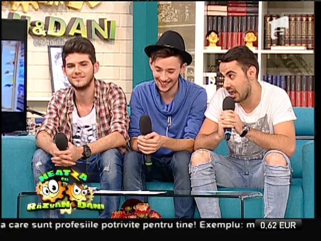 Băieții de la Noaptea T&acirc;rziu, show la &rdquo;Neatza&rdquo;