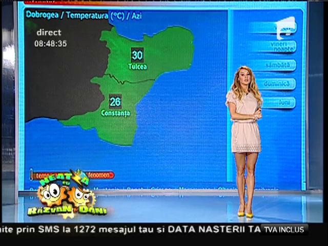 După caniculă, vin furtuni! Vremea cu Flavia Mihăşan