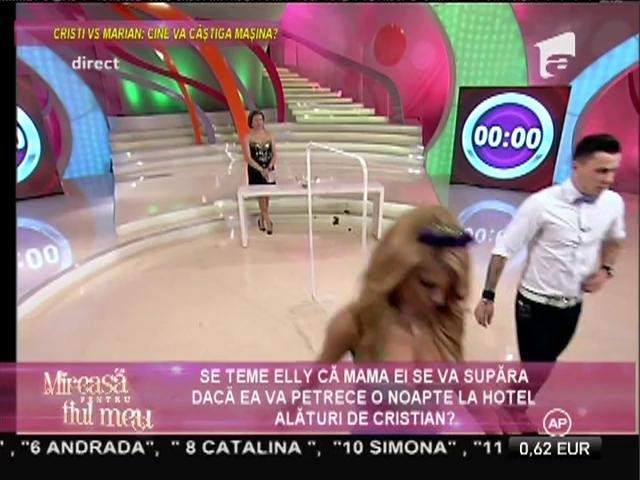 Elly, &icirc;n lacrimi după a doua probă din cursa spre o noapte la hotel!